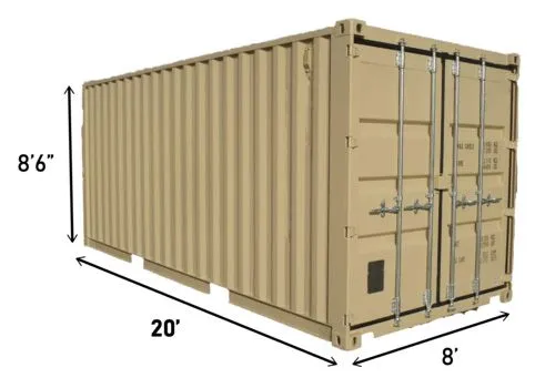 20 ft container